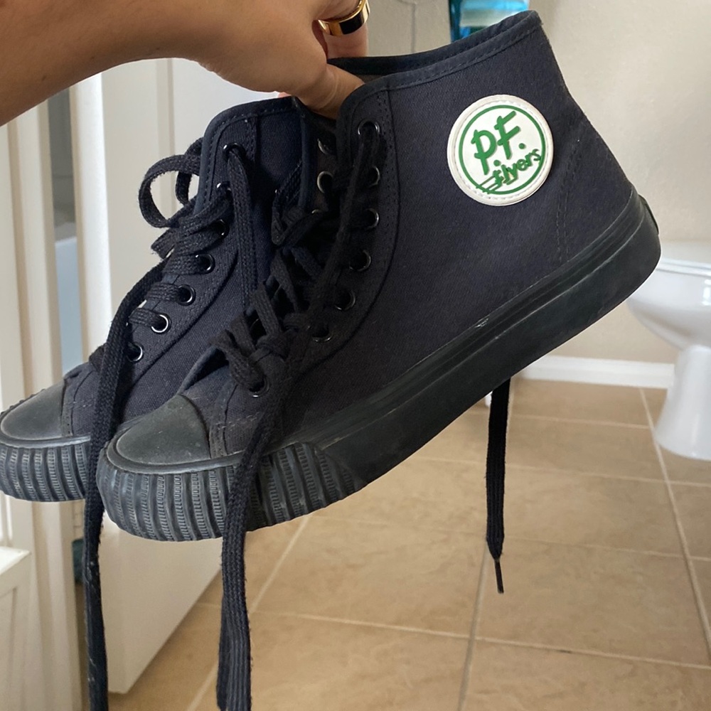 All black PF flyers